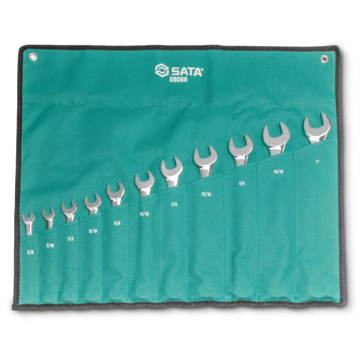 Image of 11 Pc. SAE Combination Wrench Set MX - SATA