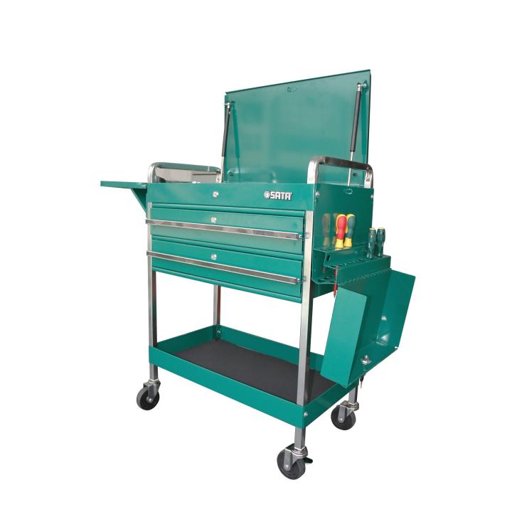 Image of 53" 2 Drawer Utility Cart - SATA