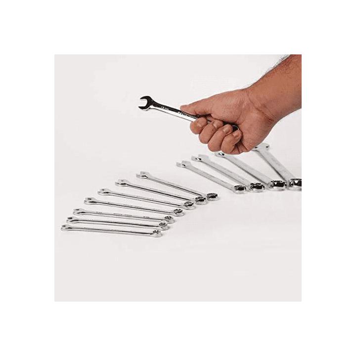 Image of 14 Pc. 12 Point Metric Combination Wrench Set - SATA