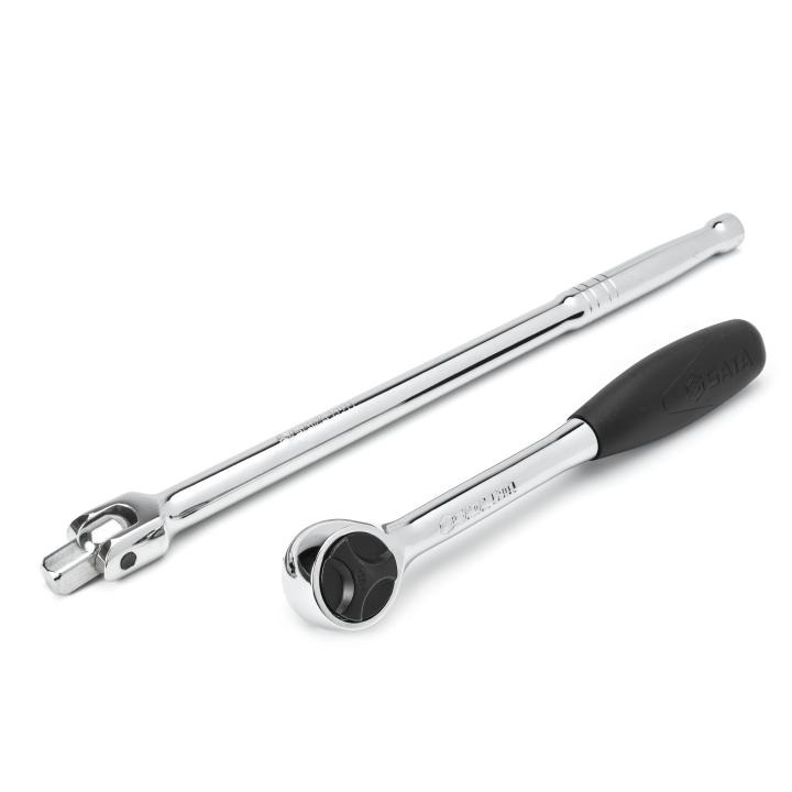 Image of 20 Pc. 1/2" Drive 6 and 12 Point SAE Socket Set - SATA